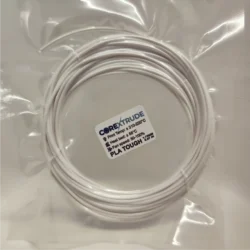 Amostra de filamento PLA TOUGH Branco 1,75 mm em embalagem individual